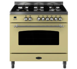 BRITANNIA  Fleet 90 Single Dual Fuel Range Cooker - Matte Cream